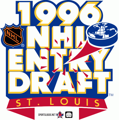 NHL Draft 1996 Primary Logo iron on transfers for clothing